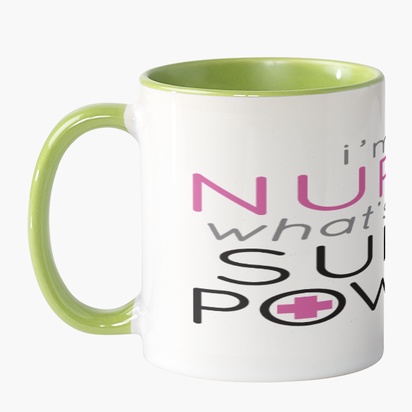Design Preview for Design Gallery: Health & Wellness Personalised Mugs, 2-Sided