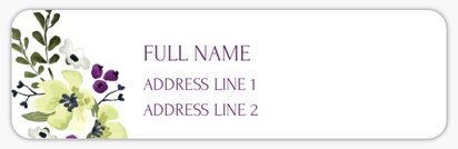 Design Preview for Templates for Elegant Return Address Labels 