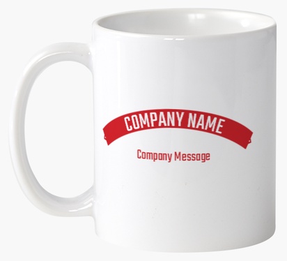 Design Preview for Design Gallery: Finance & Insurance Personalised Mugs, 325 ml  2 Sided
