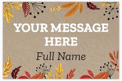 Design Preview for Design Gallery: Thanksgiving Vinyl Banners, 122 x 183 cm