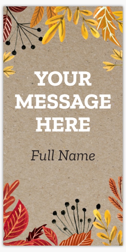 Design Preview for Design Gallery: Thanksgiving Vinyl Banners, 122 x 244 cm