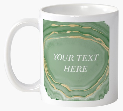 Design Preview for Design Gallery: Elegant Personalised Mugs, 325 ml  2 Sided