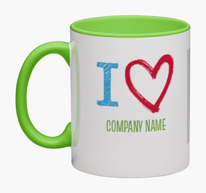 Design Preview for Design Gallery: entertainment Personalised Mugs, Wrap-around
