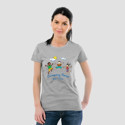 Design Preview for Design Gallery: Fun & Whimsical Women's T-Shirts