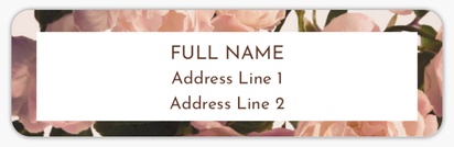 Design Preview for Design Gallery: beauty & spa Return Address Labels