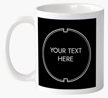 Design Preview for Design Gallery: Conservative Personalised Mugs, 325 ml  2 Sided