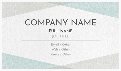 Design Preview for Design Gallery: Marketing & Communications Natural Textured Business Cards