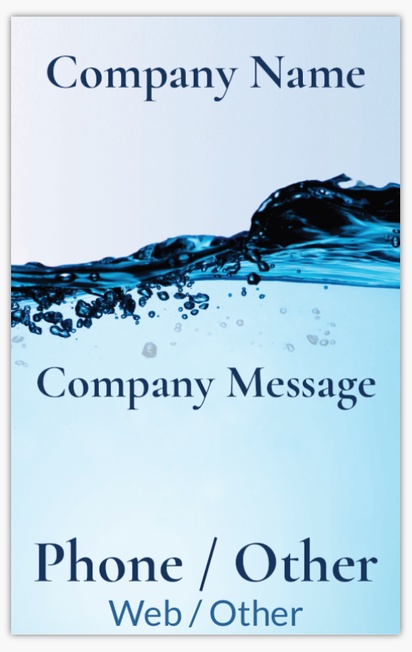 Design Preview for Design Gallery: Pool & Spa Care Vinyl Banners, 76 x 122 cm