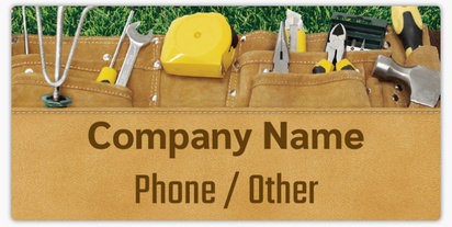 Design Preview for Design Gallery: Handyman Car Magnets, 12" x 24"