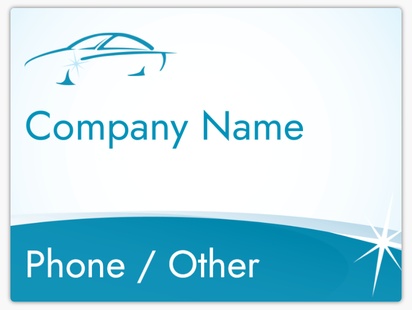 Design Preview for Auto Rental Car Magnets Templates, 18" x 24"