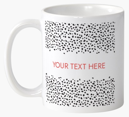 Design Preview for Design Gallery: Patterns & Textures Personalised Mugs, 325 ml  2 Sided