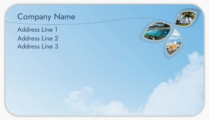 Design Preview for Design Gallery: Summer Mailing Labels, 8.7 x 4.9 cm