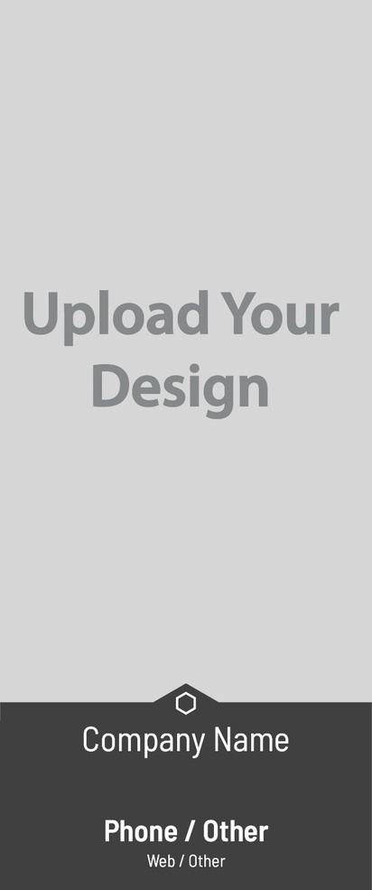 A modern vertical gray design for Modern & Simple with 1 uploads