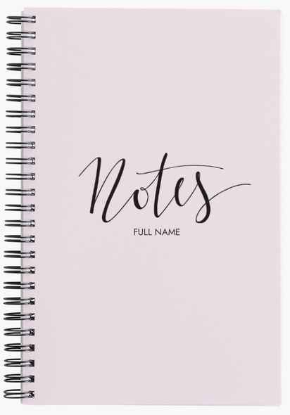 Design Preview for Elegant Notebooks Templates