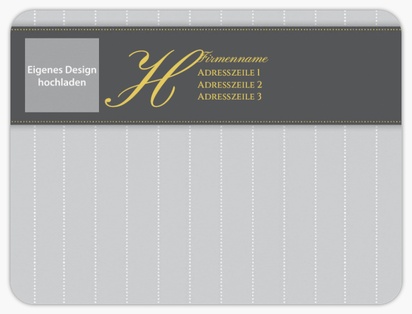 Designvorschau für Designgalerie: Versandaufkleber Elegant, 10 x 7.5 cm