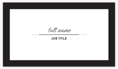 Design Preview for Business Services Soft Touch Business Cards Templates, Standard (3.5" x 2")