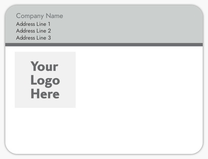 Design Preview for Design Gallery: Business Services Mailing Labels, 10.2 x 7.6 cm