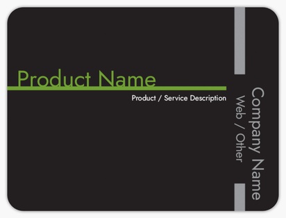 Design Preview for Design Gallery: Marketing Product Labels on Sheets, Rounded Rectangle 10 x 7.5 cm