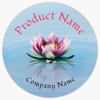 Design Preview for Design Gallery: Holistic & Alternative Medicine Product Labels on Sheets, Circle 3.8 x 3.8 cm