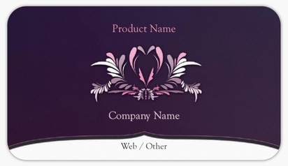 Design Preview for Design Gallery: Introduction & Dating Agencies Product Labels on Sheets, Rounded Rectangle 8.7 x 4.9 cm