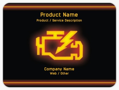 Design Preview for Design Gallery: Car Parts & Tyres Product Labels on Sheets, Rounded Rectangle 10 x 7.5 cm