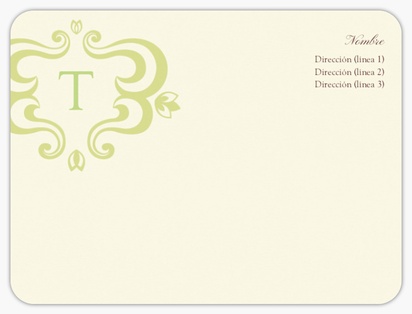 Vista previa del diseño de Galería de diseños de etiquetas para envíos para elegante, 10 x 7,5 cm