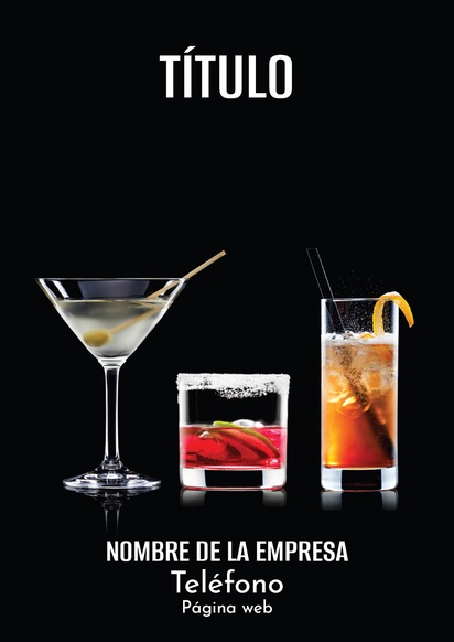 Vista previa del diseño de Galería de diseños de pósteres para comida y bebida, A0 (841 x 1189 mm) 
