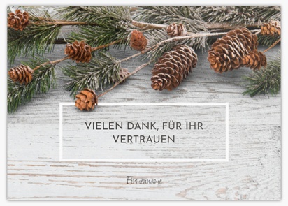 Designvorschau für Designgalerie: Flyer und Falzflyer Weihnachten & Festtage,  Ohne Falz A6 (105 x 148 mm)