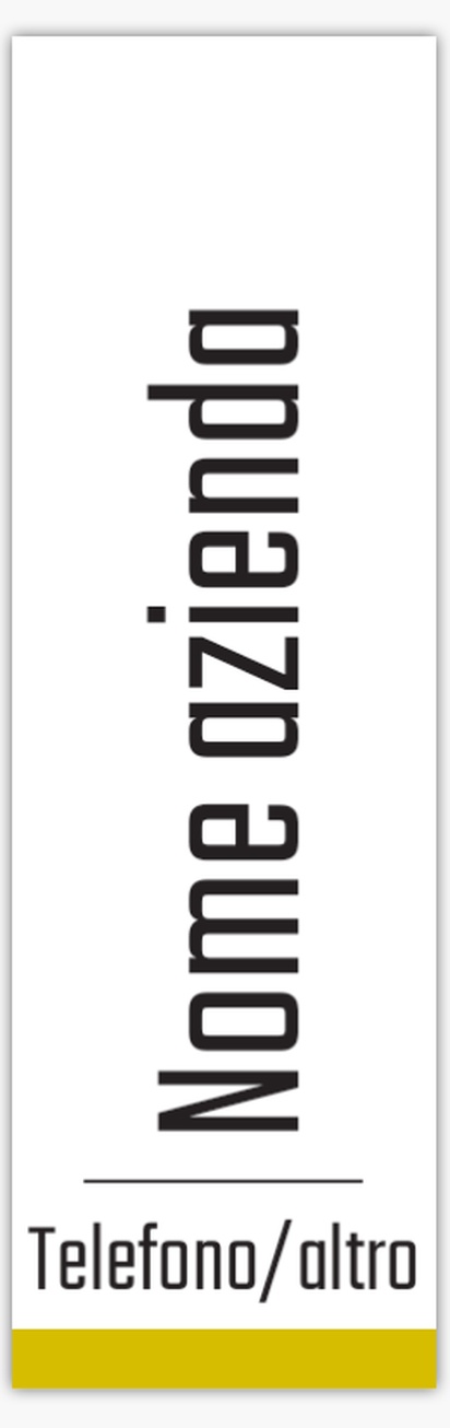 Anteprima design per Galleria di design: striscioni in vinile, 76 x 244 cm
