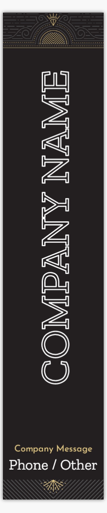 Design Preview for Design Gallery: Theatre Vinyl Banners, 76 x 366 cm