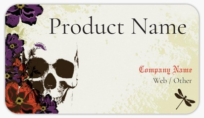 Design Preview for Design Gallery: Illustration Product Labels on Sheets, Rounded Rectangle 8.7 x 4.9 cm