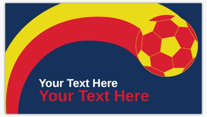 Design Preview for Design Gallery: Sports Specific Vinyl Banners, 52 x 91 cm