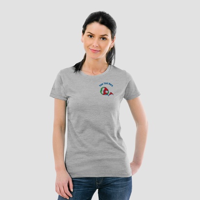 Design Preview for Design Gallery: Sports & Fitness Women's T-Shirts
