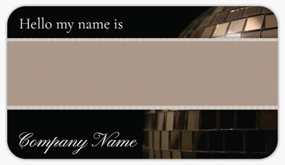 Design Preview for Design Gallery: Event Planning & Entertainment Name Tags