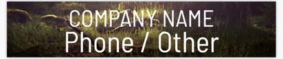 Design Preview for Design Gallery: Vinyl Banners, 76 x 366 cm