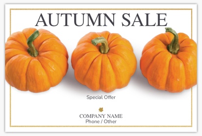 A autumn sale autumn orange black design for Modern & Simple