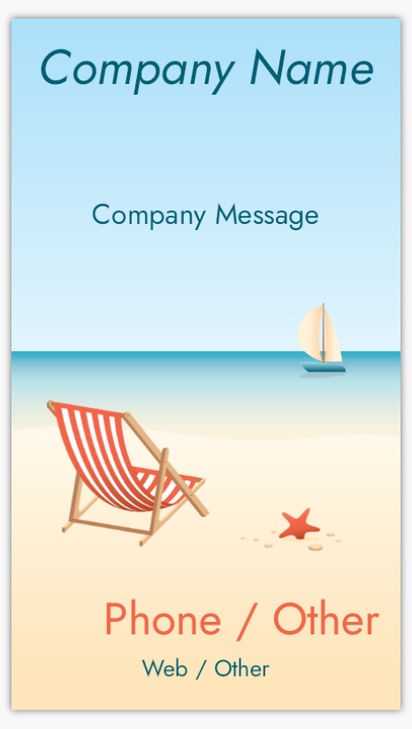 Design Preview for Design Gallery: Travel Agencies Vinyl Banners, 52 x 91 cm