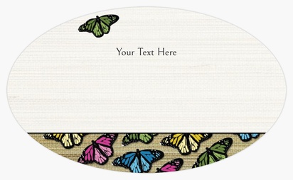 Design Preview for Design Gallery: Fun & Whimsical Custom Car Stickers, Oval