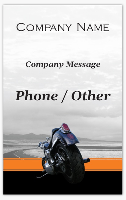 Design Preview for Design Gallery: Motorcycles Vinyl Banners, 76 x 122 cm