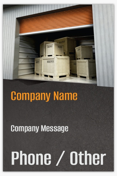 Design Preview for Design Gallery: Removals & Storage Vinyl Banners, 122 x 183 cm