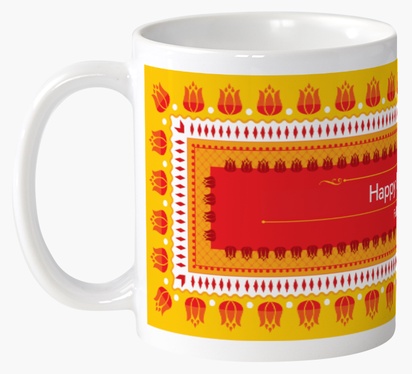 Design Preview for Design Gallery: Traditional & Classic Personalised Mugs, 325 ml  Wrap-around