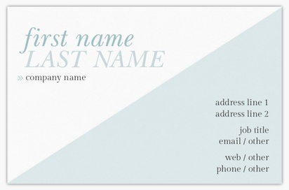 Design Preview for Design Gallery: Marketing & Communications Standard Business Cards, Standard (85 x 55 mm)