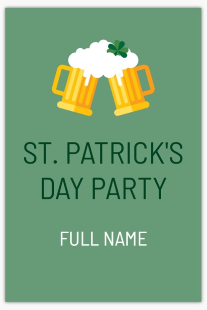 Design Preview for Design Gallery: St. Patrick's Day Vinyl Banners, 122 x 183 cm