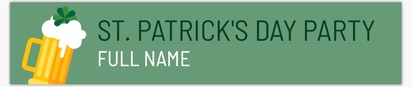 Design Preview for Design Gallery: St. Patrick's Day Vinyl Banners, 76 x 366 cm