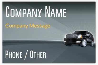 Design Preview for Design Gallery: Taxi Service Vinyl Banners, 122 x 183 cm