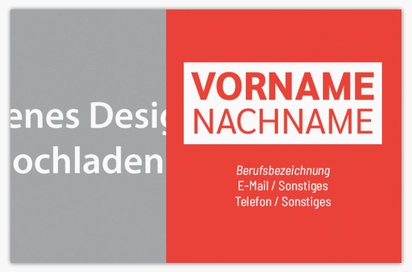Designvorschau für Designgalerie: Standard-Visitenkarten Marketing & PR, Standard (85 x 55 mm)