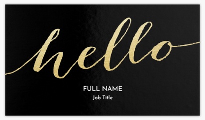 Design Preview for Beauty & Spa Standard Business Cards Templates, Standard (3.5" x 2")