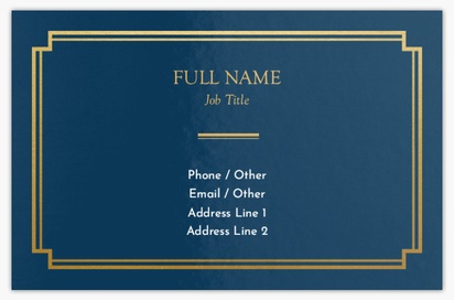 Design Preview for Design Gallery: Elegant Glossy Business Cards