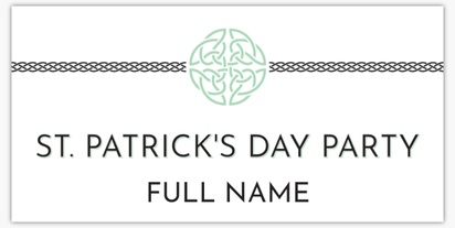 Design Preview for Design Gallery: St. Patrick's Day Vinyl Banners, 122 x 244 cm