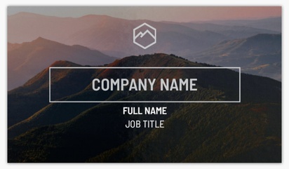 Design Preview for Nature & Landscapes Standard Business Cards Templates, Standard (3.5" x 2")